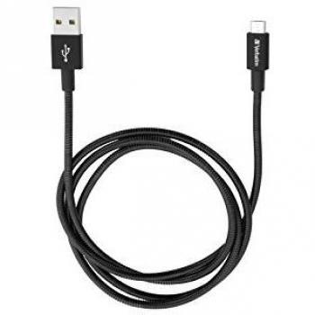 Cable de Carga y Sincronización Micro USB 100 cm Negro Verbatim