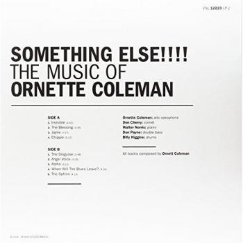 Something Else!!!! [Vinilo] - Ornette Coleman