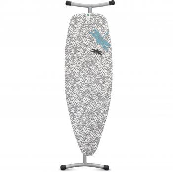 Brabantia Barley - tabla de planchar con almohadilla de silicona de calor, Metal, metal, marrón, D