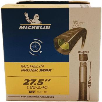 Cámara Michelin B4 Protek Max 27.5x1.85-2.40 Válvula Schrader 48 mm