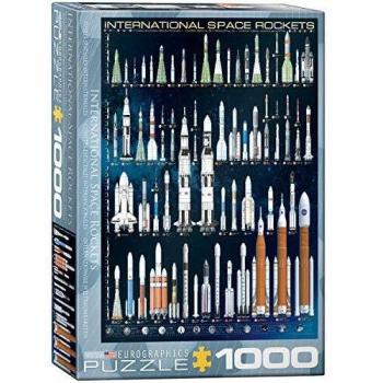 Eurographics International Space Rockets 1000-Piece Puzzle