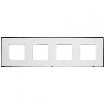 Simon 2700647-112 - Funda 4 Elementos Gris Translucido