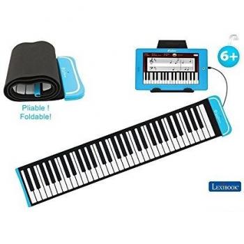 LEXIBOOK - Piano Plegable Connect Concerto