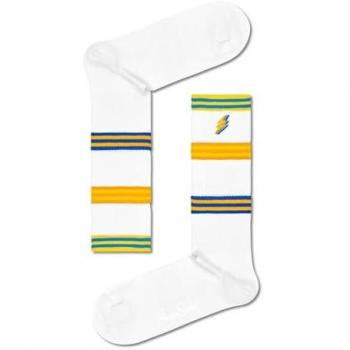 Colors Cuff Thin Crew Socks - Unique Pattern, Size 36-46