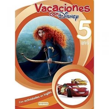 Vacaciones con Disney. 5 años: Con actividades en inglés