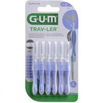 GUM Cepillo Interdental Viaje 0.6mm 6uds