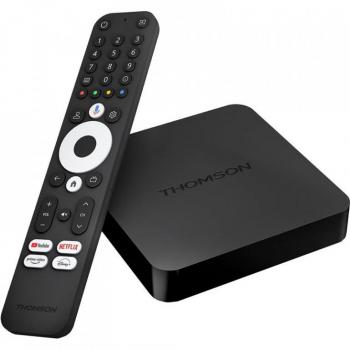 Thomson Streaming Box 240G Android TV UltraHD 4K 8GB Negro