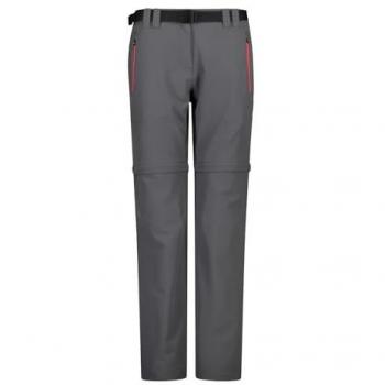 CMP Women's Zip-Off Trousers Gray