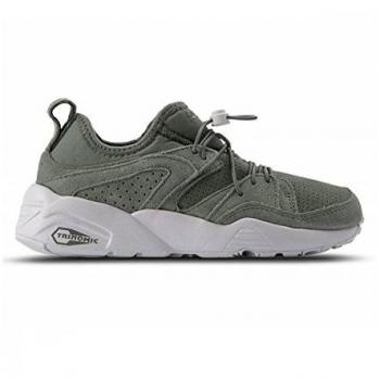 PUMA Trinomic Blaze of Glory Soft Slip On Toggle Green Mens Trainers 360101 10