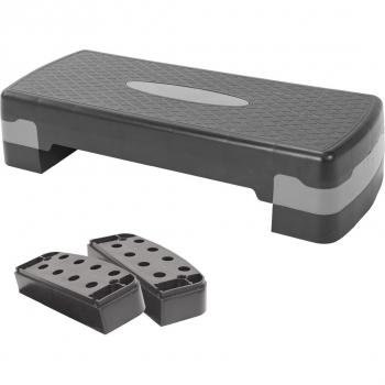 Sporti Adjustable Step 68x28cm Grey Unisex