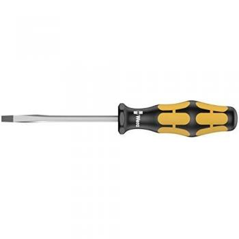 Wera Kraftform Plus 932 A Slotted Screwdriver with Chiseldriver Function, 0.6 x 3.5 x 80mm