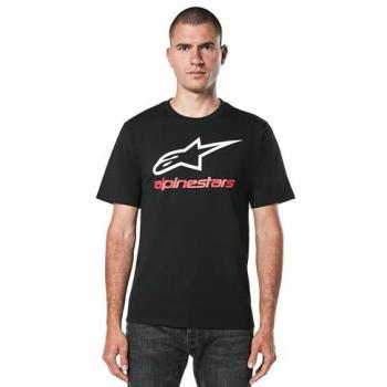 Camiseta Alpinestars Always 2.0 CSF Negra-Blanca-Roja