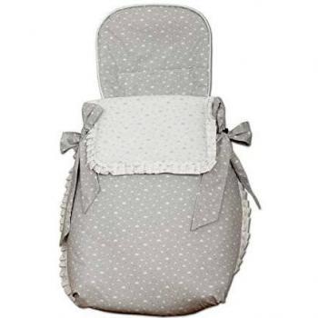 Babyline Cloud - Saco 3 usos, unisex, color gris