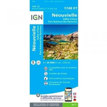 Néouvielle 1 : 25 000