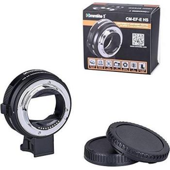 Commlite High-Speed AF Adapter for Canon EF/EF-S Lenses to Sony E-Mount