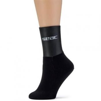 SEAC Anatomic - Botas de Surf y Buceo, tamaño Medio, Color Negro