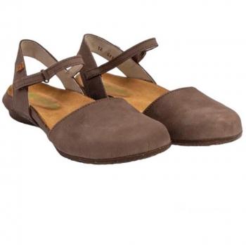 Sandalias de Piel N412 Wakataua marrón para mujer, cómodas y elegantes