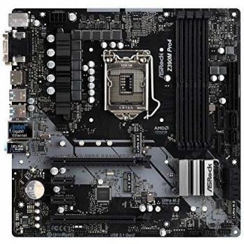 ASRock Z390M Pro4 - Placa de Base, Color Negro