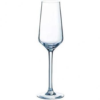 Copa de champán transparente 23cl (x4) Couzon