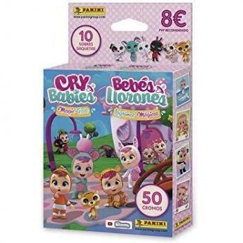 Panini- EcoBlíster 10 sobres Bebés llorones Lágrimas mágicas