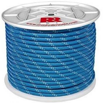 Cuerda Poliester Trenzada Azul 10Mm- 100 Mt