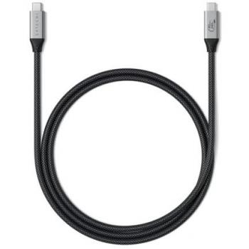 Satechi USB4 Pro Cable - 1.2m, 40 Gbps Data Transfer, 240W Power Delivery, Supports 8K/60Hz Resolution