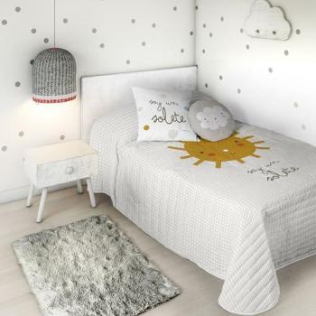 Colcha Bouti Reversible Solete para Cama de 105 cm - Haciendo el Indio
