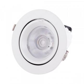 Foco Downlight LED 30W 3000Lm 4000ºK Circular Orientable 40.000H