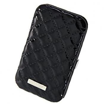 Dardera Cameo Tabloid Glister Negra con Fundas para Dardos