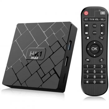 Android 8.1 TV Box- Bqeel TV Box 4GB+64GB RK3328 Quad-Core 64bit Cortex-A53 con Dual-WiFi 2.4GHz/5GHz, BT 4.0, 4K*2K UHD H.265, HDMI, USB 3.0 Smart TV Box