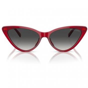 Michael Kors Harbour Island Red Transparent Butterfly Sunglasses MK2195U 56MM