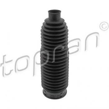 Fuelle de dirección TOPRAN 110 966, características: compatible con sistemas de dirección, fabricado en material duradero, diseño específico para garantizar un ajuste perfecto y evitar filtraciones de grasa, adecuado para la parte izquierda del vehí