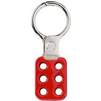 Abus H752 - Aspa de control de aluminio antiestático rojo resistente a la corrosión 124x50mm
