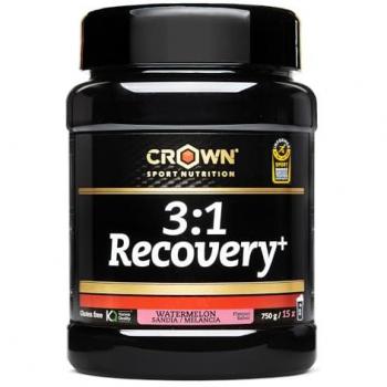 Batido Crown Sport Nutrition 3:1 Recovery+ 750 g sabor sandía - Recuperador muscular con aislado de proteína Whey, rápida asimilación y alto contenido en aminoácidos
