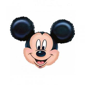 Anagram - Balón de aluminio Minishape de 9 a 23 cm Mickey-Si inflado con aire, multicolor, 7A0788902