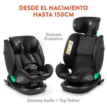 Silla de coche Babyauto Odeas i-Size 40 a 150 cm negra