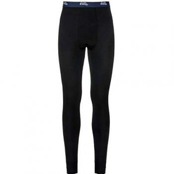 odlo - Pantalones para Hombre con Logo Negro cálido de Ivar, Talla XL