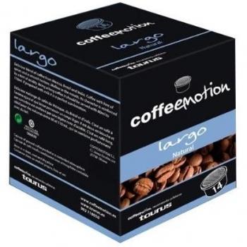 Coffeeemotion - Cafe Largo Selección Mexico, Brasil E India. Pack 14 Capsulas.
