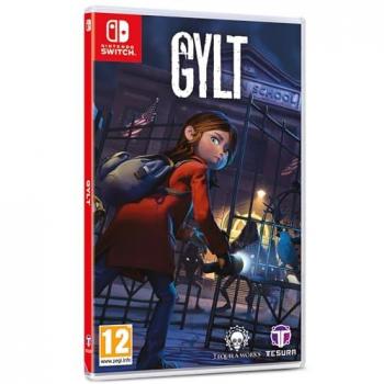 GYLT Standard Edition - Nintendo Switch, juego de terror y aventura, desarrollado por Tequila Works, con gráficos estilizados, jugabilidad en tercera persona, ambientación oscura y narrativa envolvente