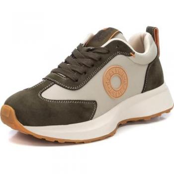 Zapatillas deportivas para mujer Refresh 172283 con cordones, suela de goma y color verde, talla 37