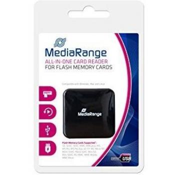 MediaRange Lector de Tarjetas All-in-One USB 2,0