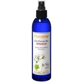 Florame Organic Geranium Floral Water 200ml - Hydrating and Regenerative Spray