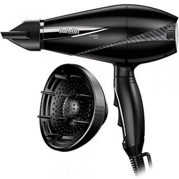 Babyliss 6610DE, Secador AC, 2100 W, Negro