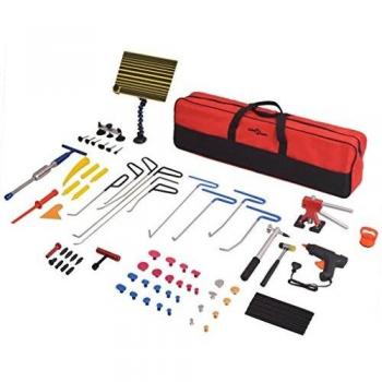vidaXL Set reparación de abolladuras sin pintura acero inox 80 piezas