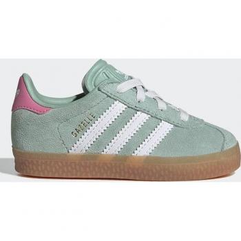 Zapatillas casual de bebés Gazelle Cf El I Adidas verde/Rosa IH2782