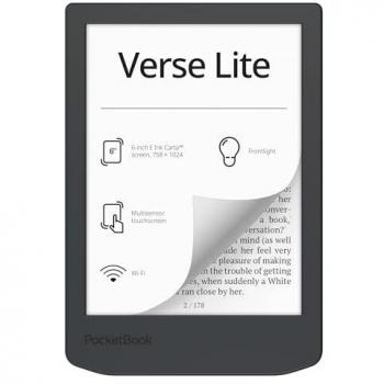 Lector de Libros Electrónicos PocketBook Verse Lite 6 8GB Gris Medianoche