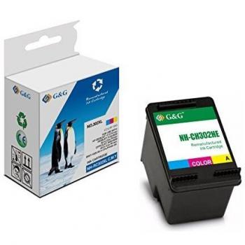 HP 302XL NEGRO CARTUCHO DE TINTA REMANUFACTURADO F6U68AE