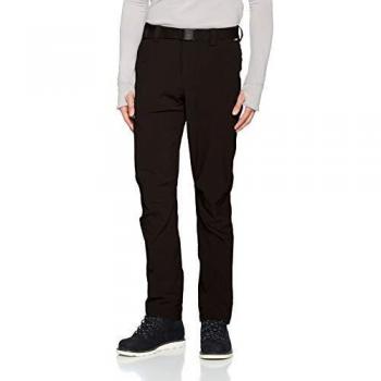 Maier Sports Torid Slim Black Men's Hiking Pants - Breathable Outdoor Trousers with 4 Pockets, Short Size 50