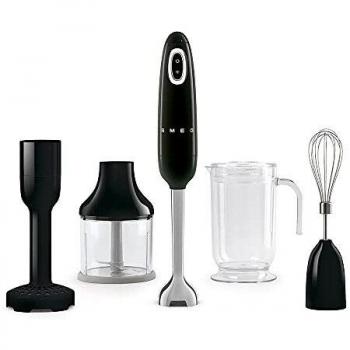 Smeg Batidora de mano HBF02BLEU, negro