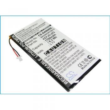 3.7V 1.7Ah Li-Polymer Battery for Creative Zen Vision M - Replacement BA20603R79914